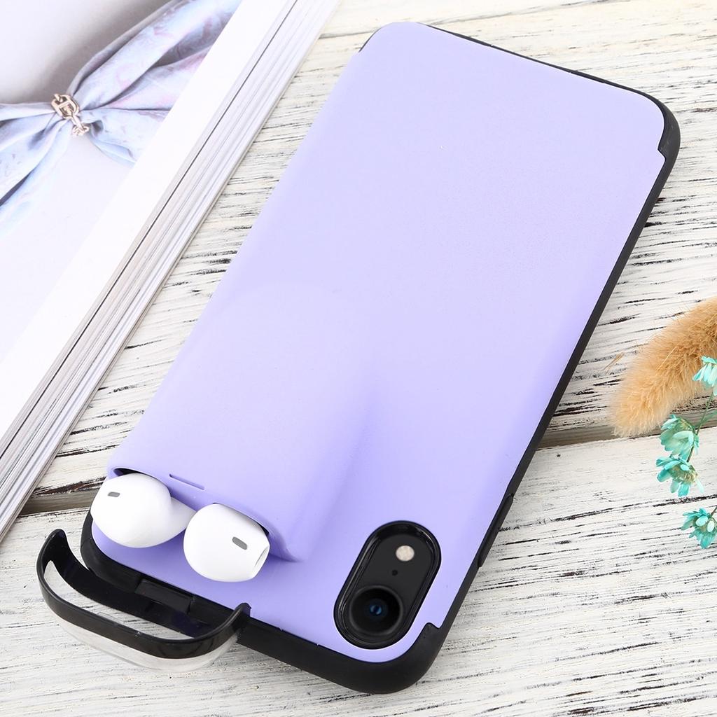 Custodia Rigida Huex Pastel Plastique Viola Per IPhone 7, Cover In TPU Con Accesso A Tutte Le Porte, Inclusi 2 Protettori Schermo - 3