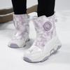 2024 Kids' Mid-Calf Winter Snow Boots for Boys and Girls