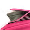 CHANEL Makeup Shoulder Bag Crossbody Long Wallet Patent Leather pink