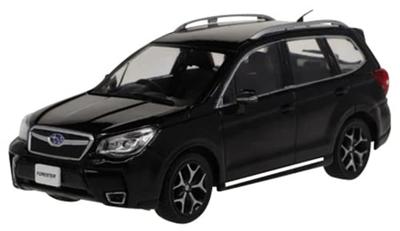 Maßstabsmodell Subaru Forester 2013 Schwarz lackiertes Modell FIRST43 1/43 F43-165