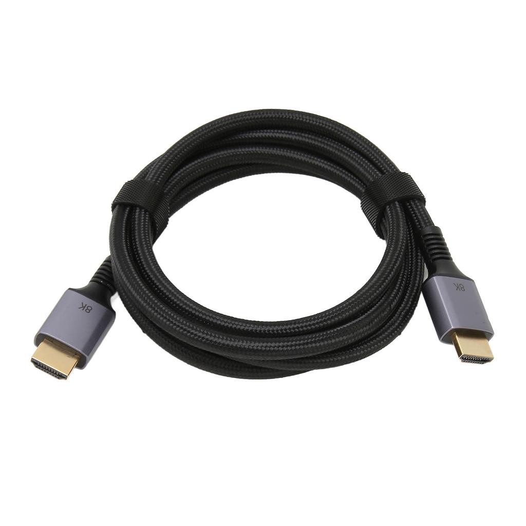 8K HD Video Cable HD Multimedia Interface 2.1 8K At 60Hz 4K At 120Hz 3D Surround Sound Video Cord 4.