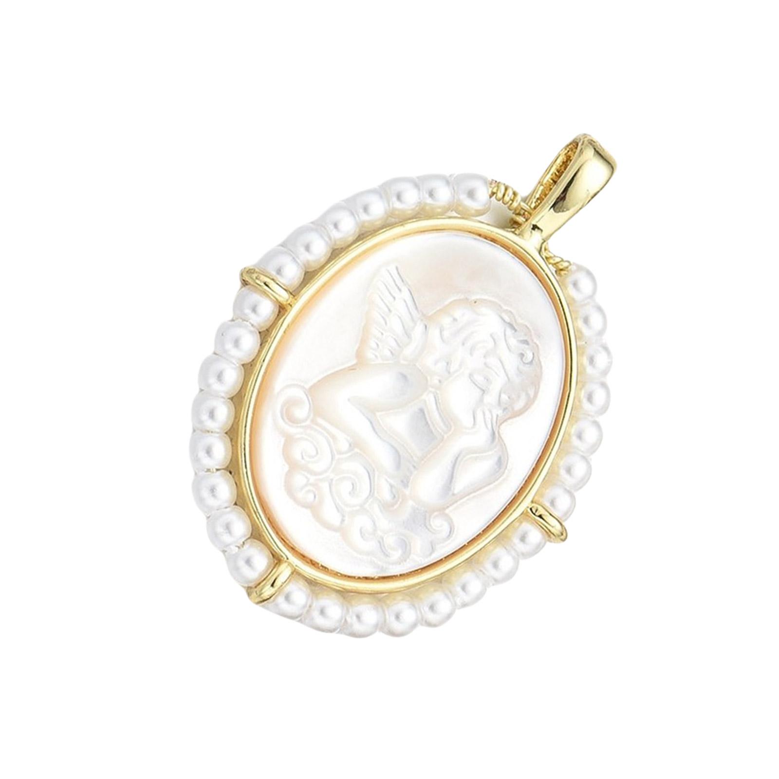 

Многоцелевое винтажное религиозное ожерелье с кулоном Девы Марии из прочных латунных материалов с 18-каратным золотым покрытием B