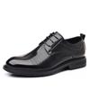 Men's Spring Business Brogue Leather Shoes - Genuine Leather Hollow Sandals