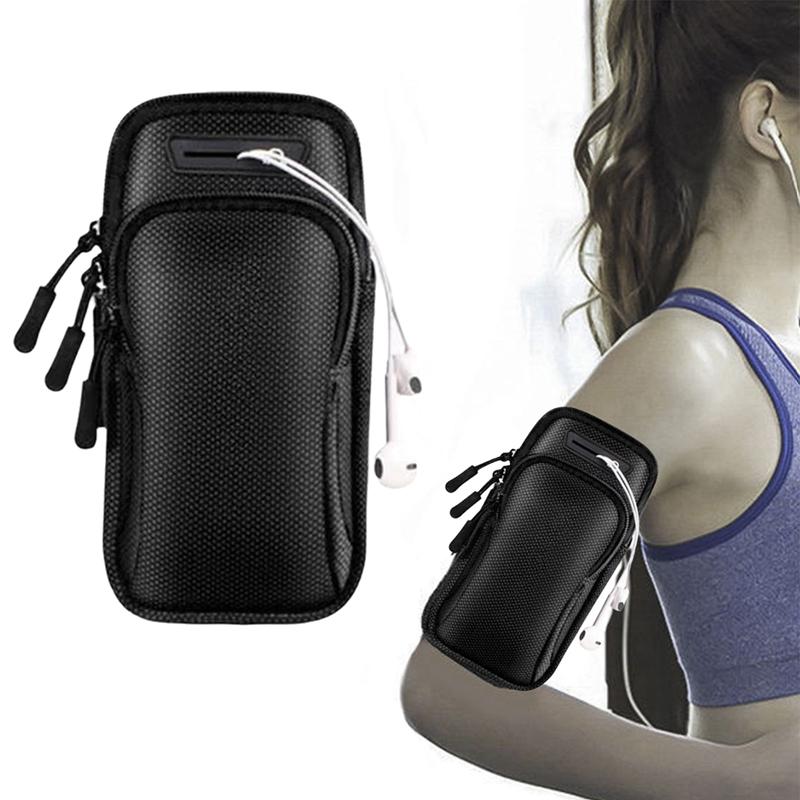 1 Stück Sport Laufarm mit Tasche Ärmel Laufarm mit Allgemein Wasserdicht Outdoor Sport Handy Arm für Männer und Frauen