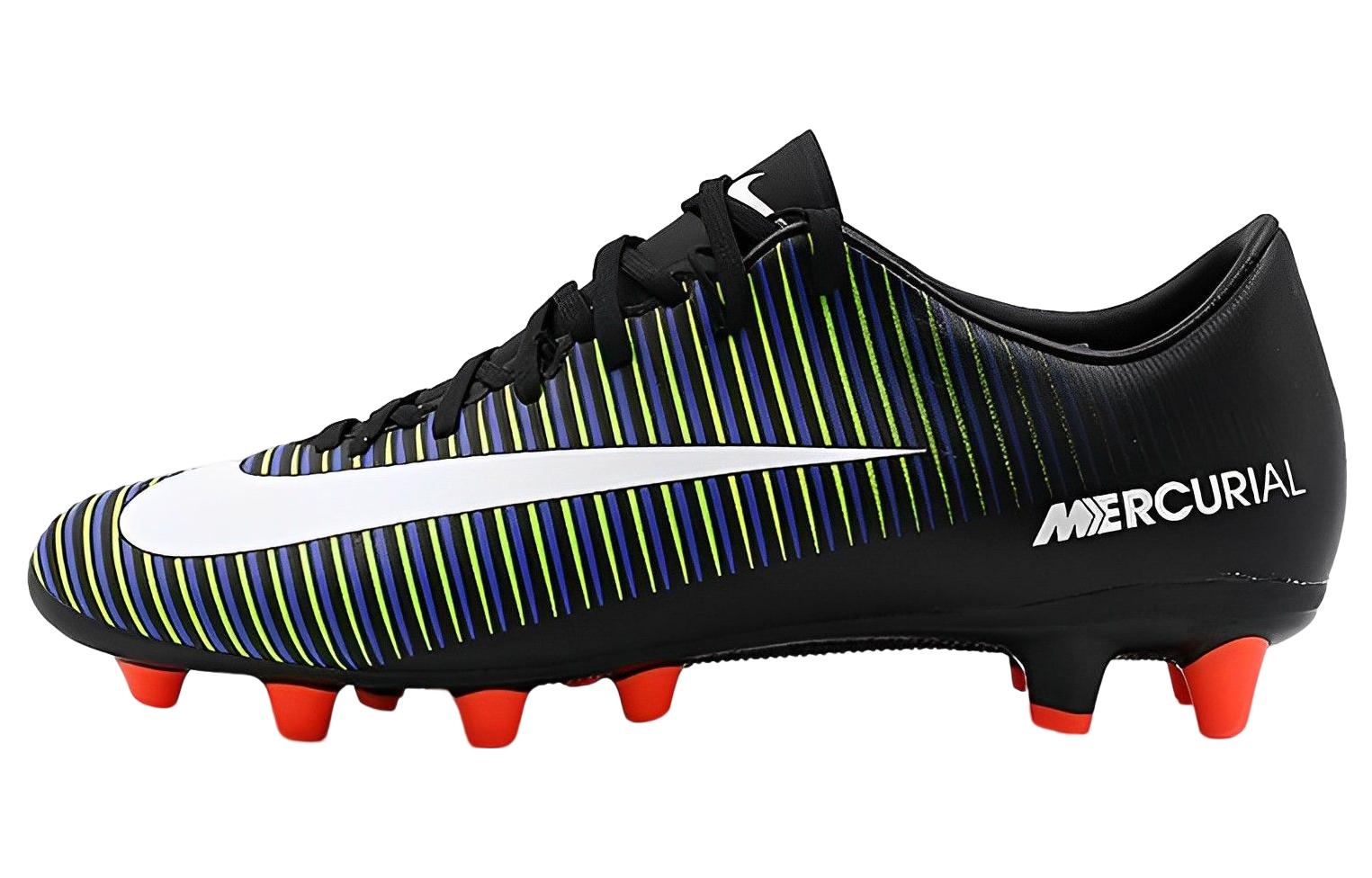 Nike Mercurialx Victory Vi Ag Artificial Grass Pro Black White Electric Green 831963-013 40.5