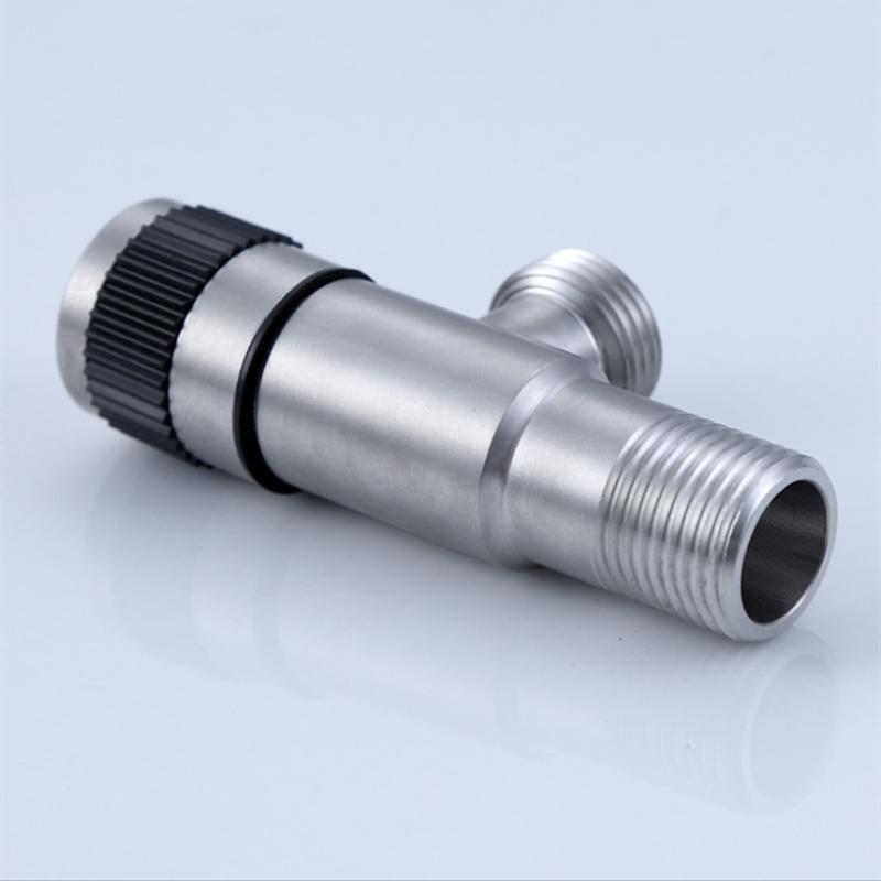 SUS304 Stainless Steel Thickening Water Stop Valve Water Heater Kitchen Bathroom Toilet Angle Valve BSP