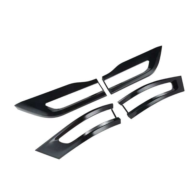 Car Rear Tail Light Lamp Gloss Black Cover Trim Bezel for Jeep Grand Cherokee 2014 2015 2016 2017 2018   Exterior