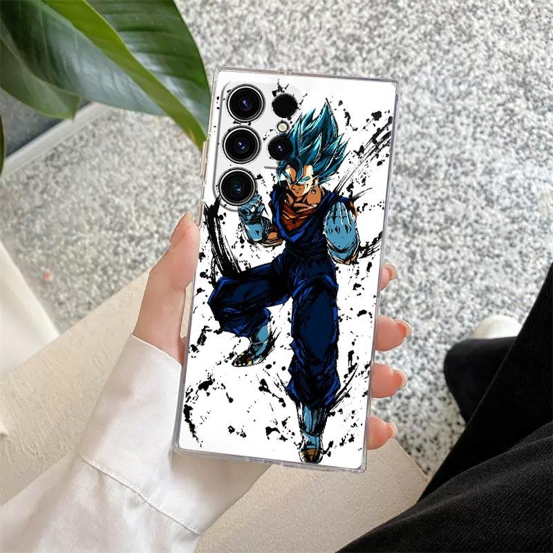

Phone Case For Samsung Galaxy S26 Ultra S25 S24 S23 S21 Ultra S20 FE S22 S26 Plus S25FE Coque Clear Cover Dragons Art Ball ANIME Galaxy S20 Plus