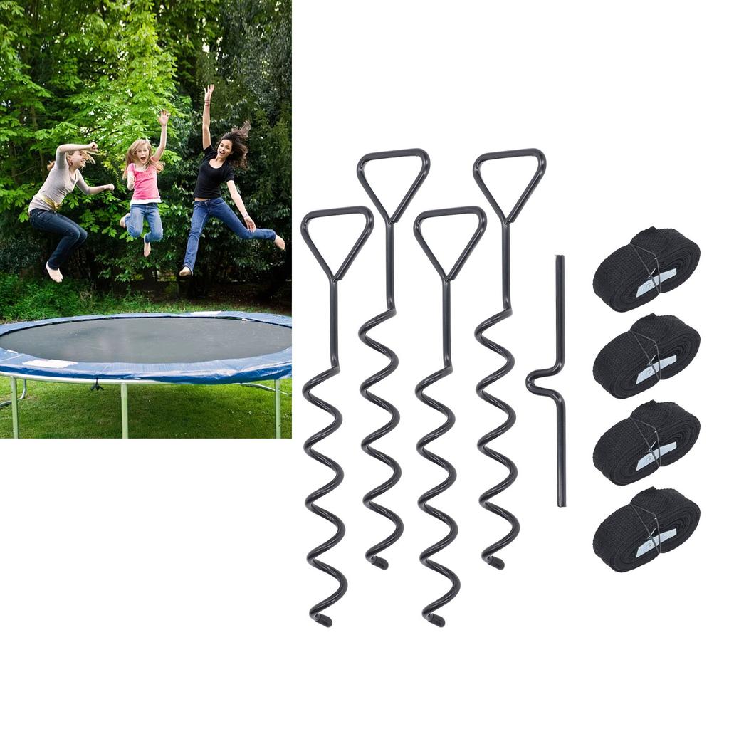 Ground  s Multifunctional Steel Stakes   Kit for Trampoline Shed Swing Tent