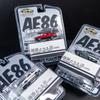 Sonic Gear 1/64 Toyota Ae86 Trueno Super Rennwagen Jdm Diecast Fahrzeug Miniatur Freilauf Räder Sammlung Geschenk Für Kinder Jungen