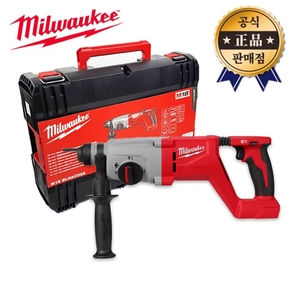 

Перфораторная дрель Milwaukee M18 BLHACD26 0X0, корпус 18 В, SDS PLUS, бесщеточная