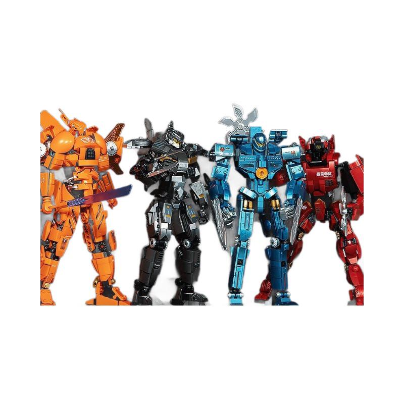 Genuine Pacific Rim Gipsy Danger Mecha Building Blocks Toy Compatible with Other Sets