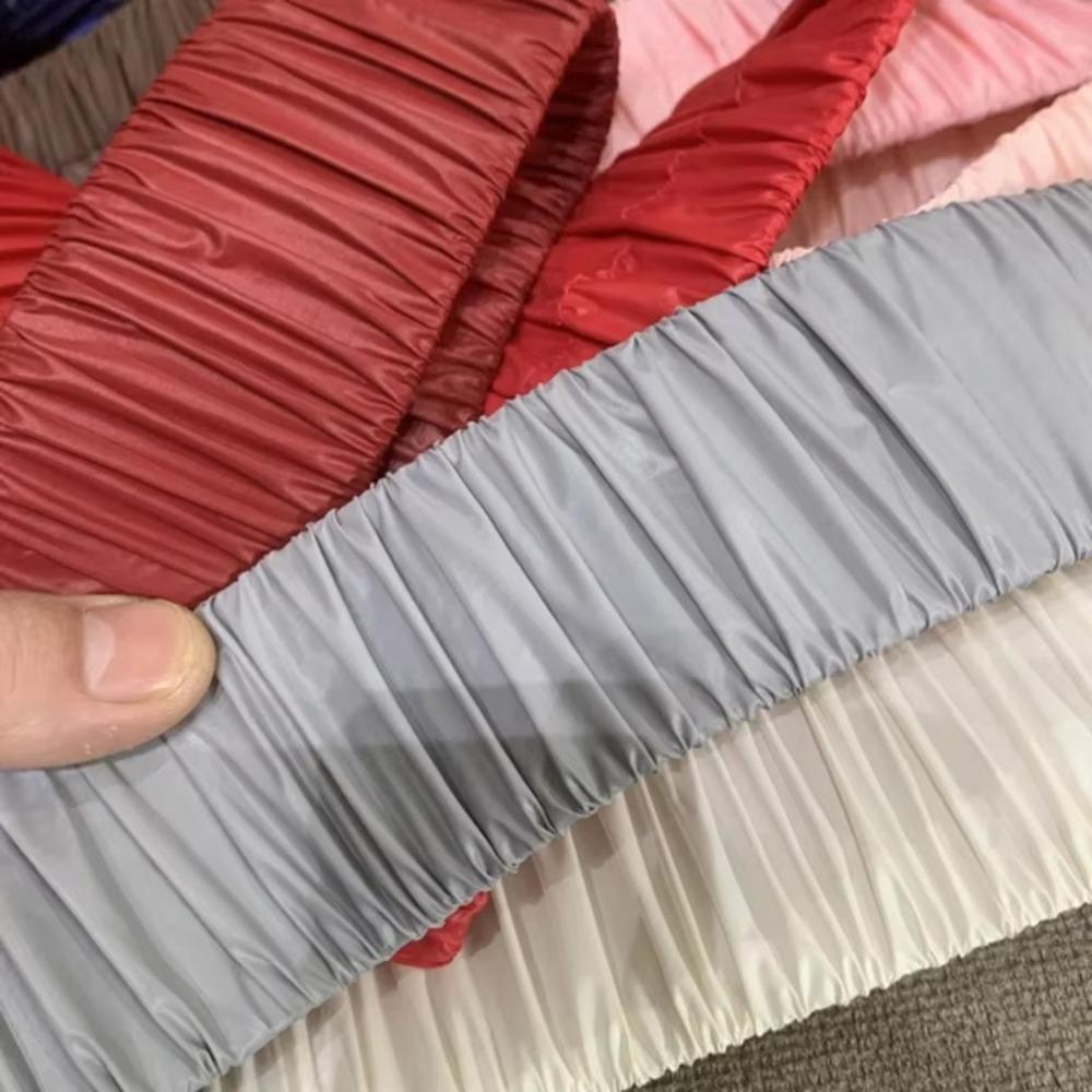 Ceinture de taille pour manteau en duvet de 5 cm de large, ceinture de taille plissée pour veste en duvet, ceinture de taille élastique tendance avec boucle