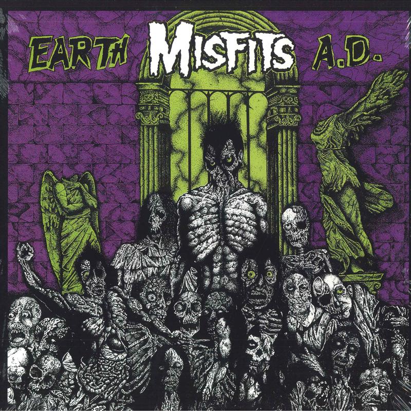 LP Record MISFITS - Earth A.D. / Wolfs Blood PL902 Plan 9, Carolin 2022 US Rock