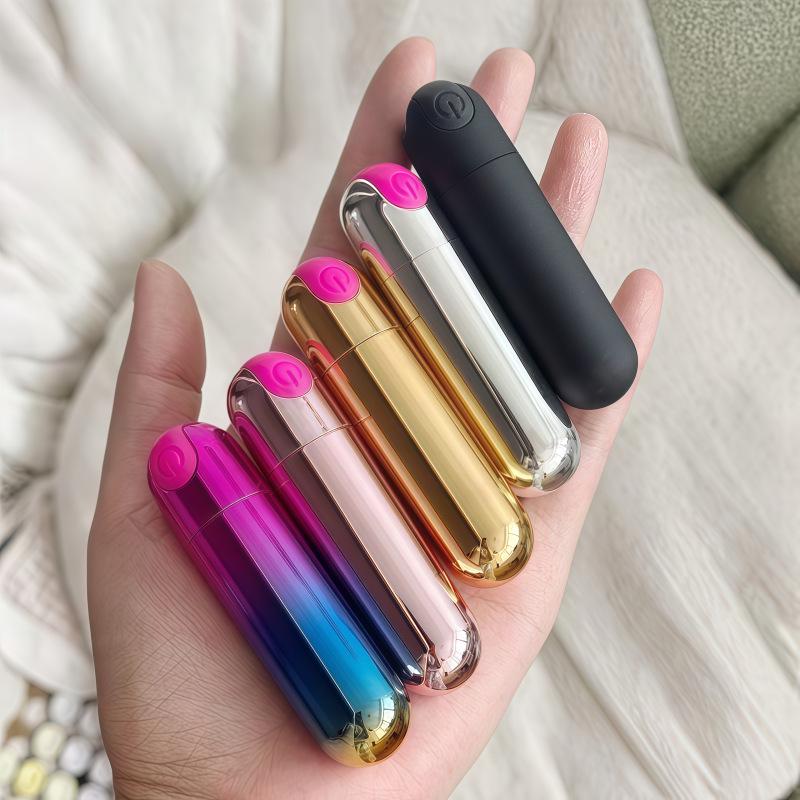 Wiederaufladbarer kabelloser Vibrator mit zehn Modi für Paare - Mini-Massagegerät mit starker Vibrationsspitze und Analplug.