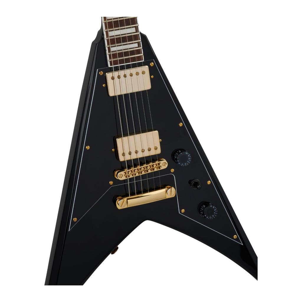 Series Signature Scott Ian King V KVXT with Laurel Gloss Black Jackson/X Fingerboard,