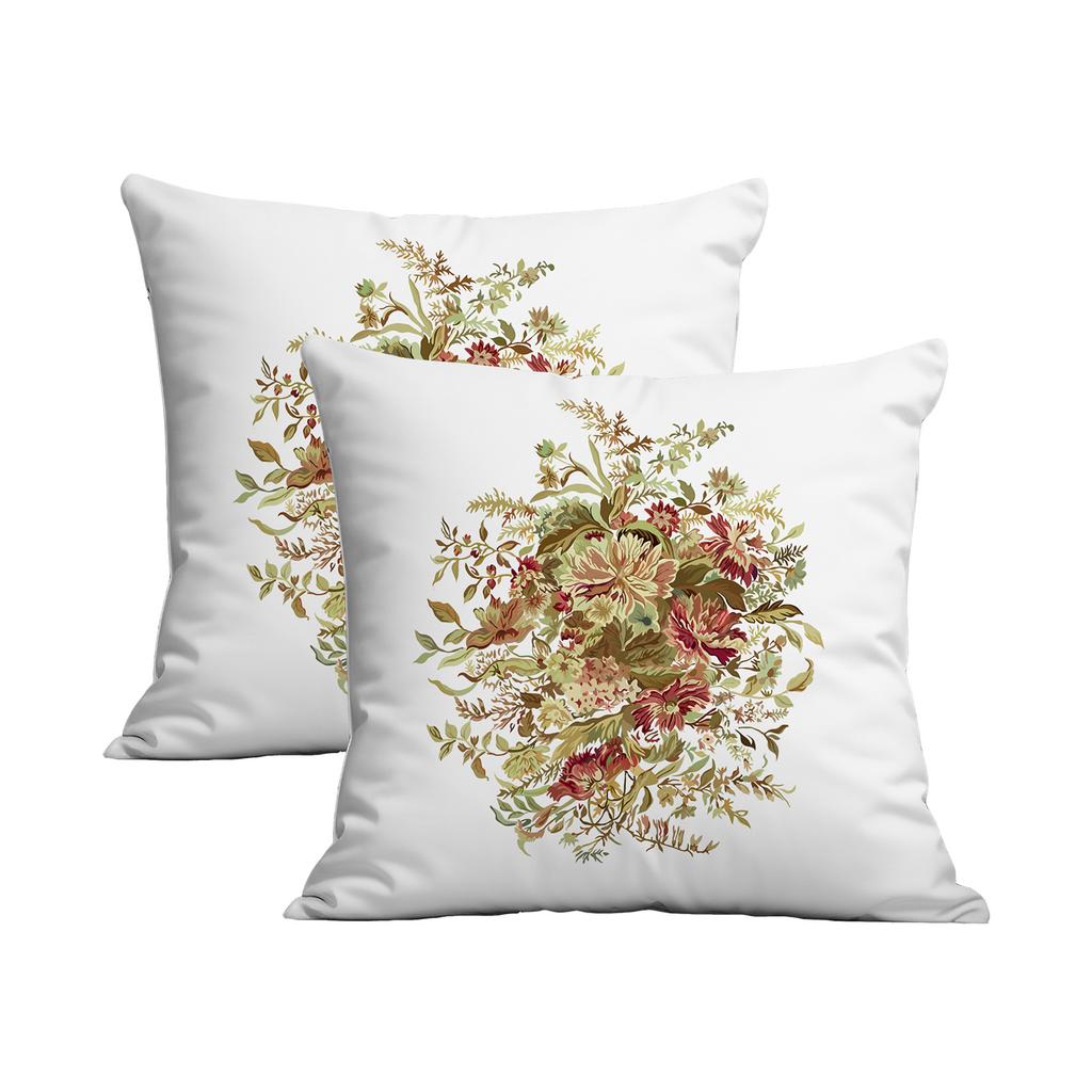 New Creative European Retro Floral Pillowcase Double-sided Printed Home Cushion Pillowcase Multiple Styles Available