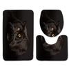 Toilet Three-Piece Floor Mat, Bathroom Three-Piece Carpet Doormat