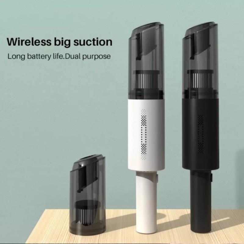 Пылесос с супервсасыванием 6000 Па, перезаряжаемый циклонный воздуходув, беспроводной портативный автомобильный пылесос