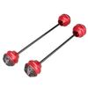 For Kawasaki Ninja 636 ZX-6R ZX-10R ZX-14R ZZR1400 GTR1400 Front Rear Wheel Protector Axle Fork Crash Slider Motor