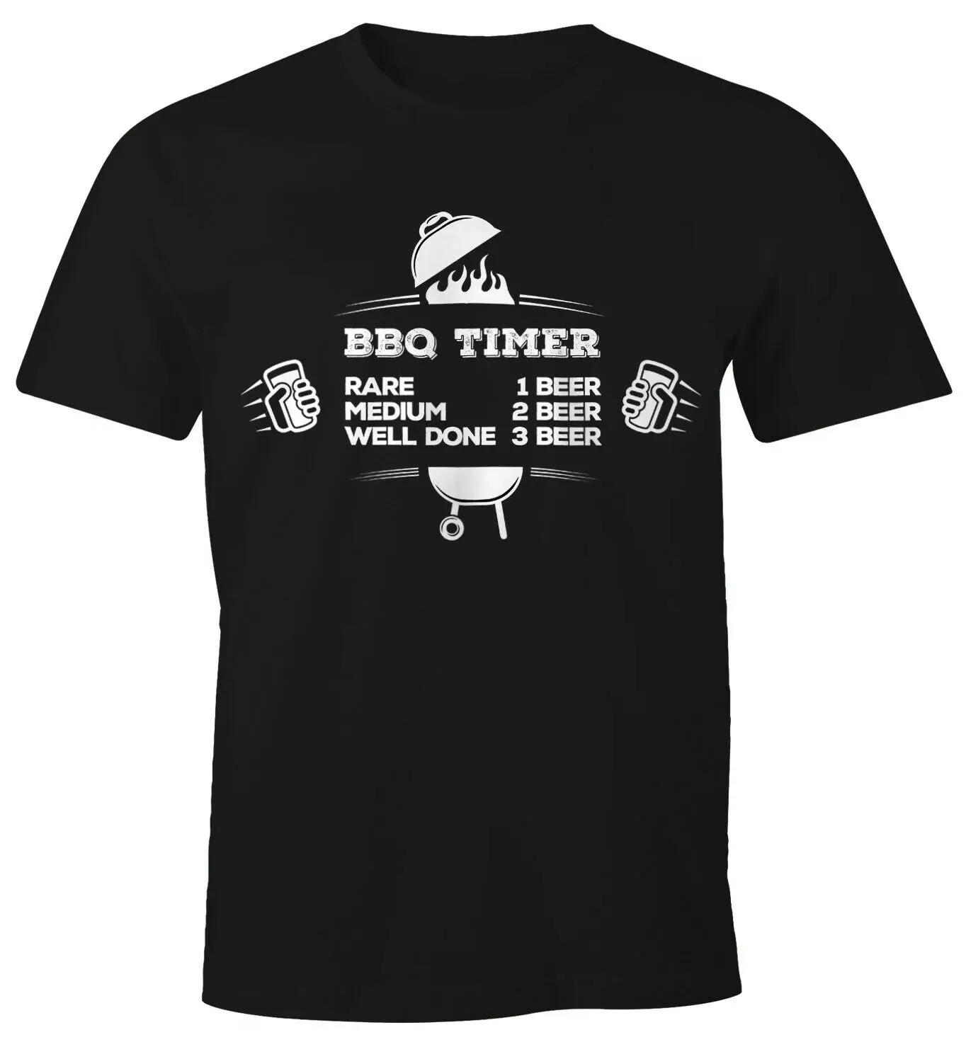 

Funny BBQ Timer Grillen Barbecue TShirt 100 Cotton ONeck Summer Short Sleeve Casual Mens Tshirt Size S3XL S