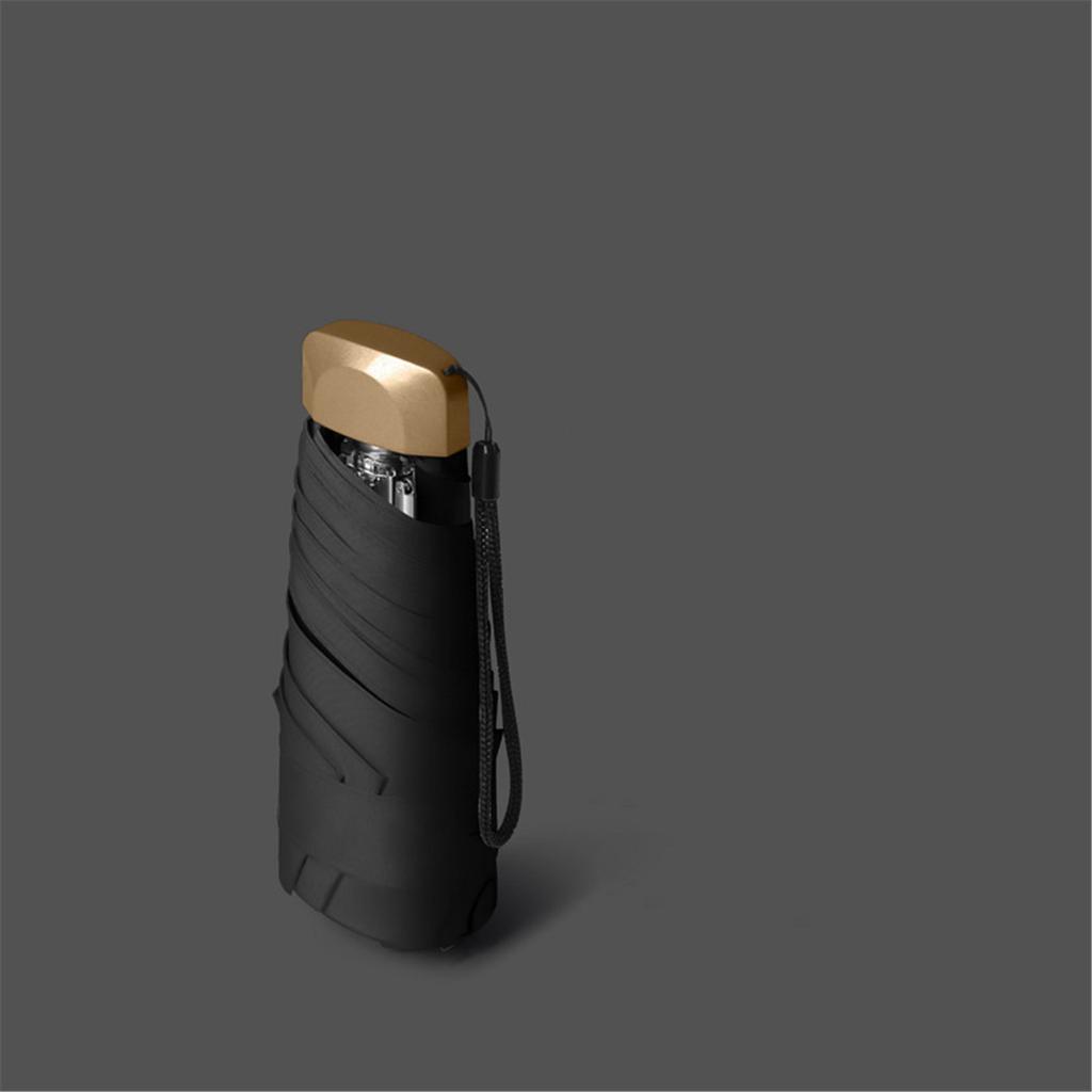 Mini Capsule Umbrella Small Pocket Rain Umbrella Folding Uv Ultraviolet Protection Ultra Mini Durable Sun Umbrella