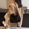 Einfarbige Wildleder-Umhängetasche Handtasche Damen-Tragetasche Wasserdichte Hobo-Tasche Urlaub