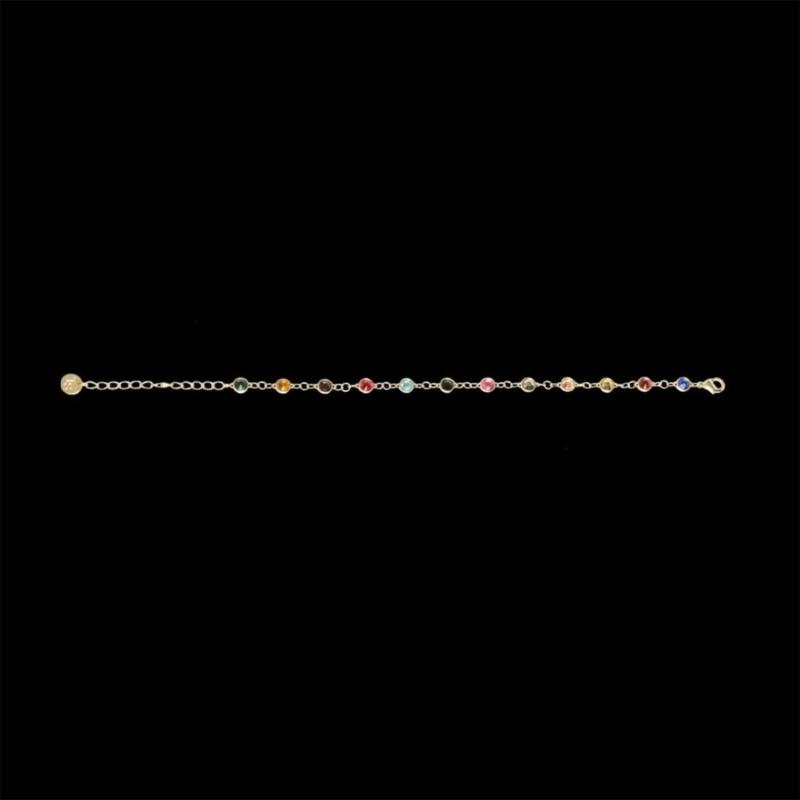 Versatile Wristband with Sparkling Stones Trendy Bangle Bracelet Accessory Charm