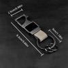 Durability Keychains With Integrated Bottle Opener Rustproof Keychains Tool for Home Gatherings