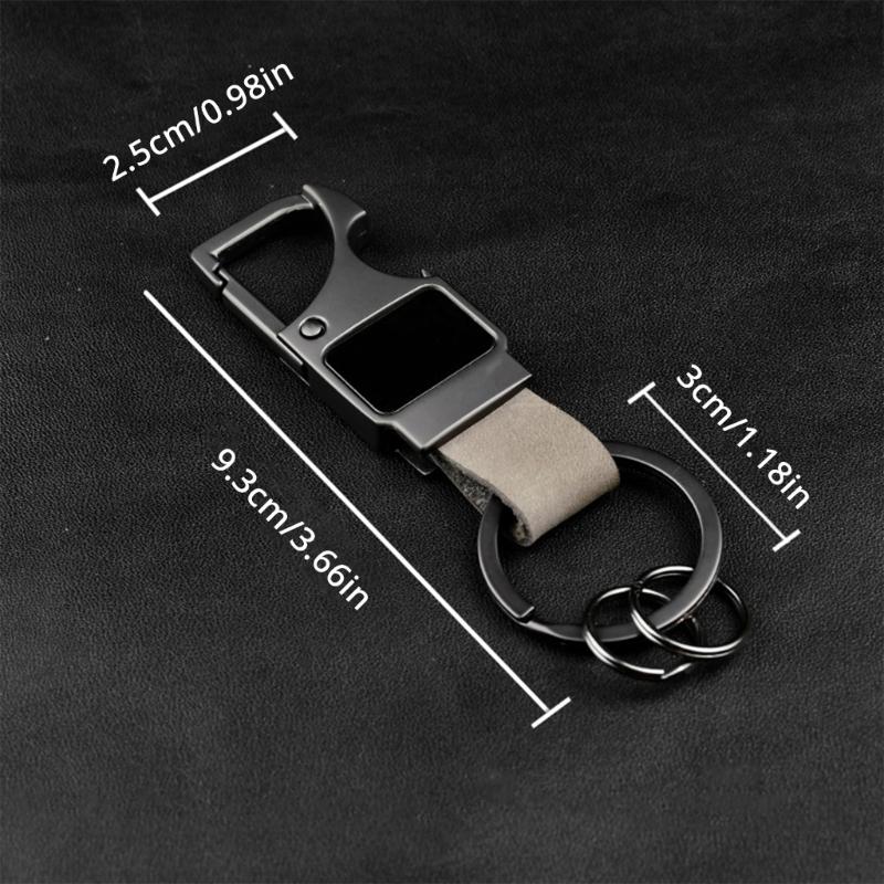 Durability Keychains With Integrated Bottle Opener Rustproof Keychains Tool for Home Gatherings