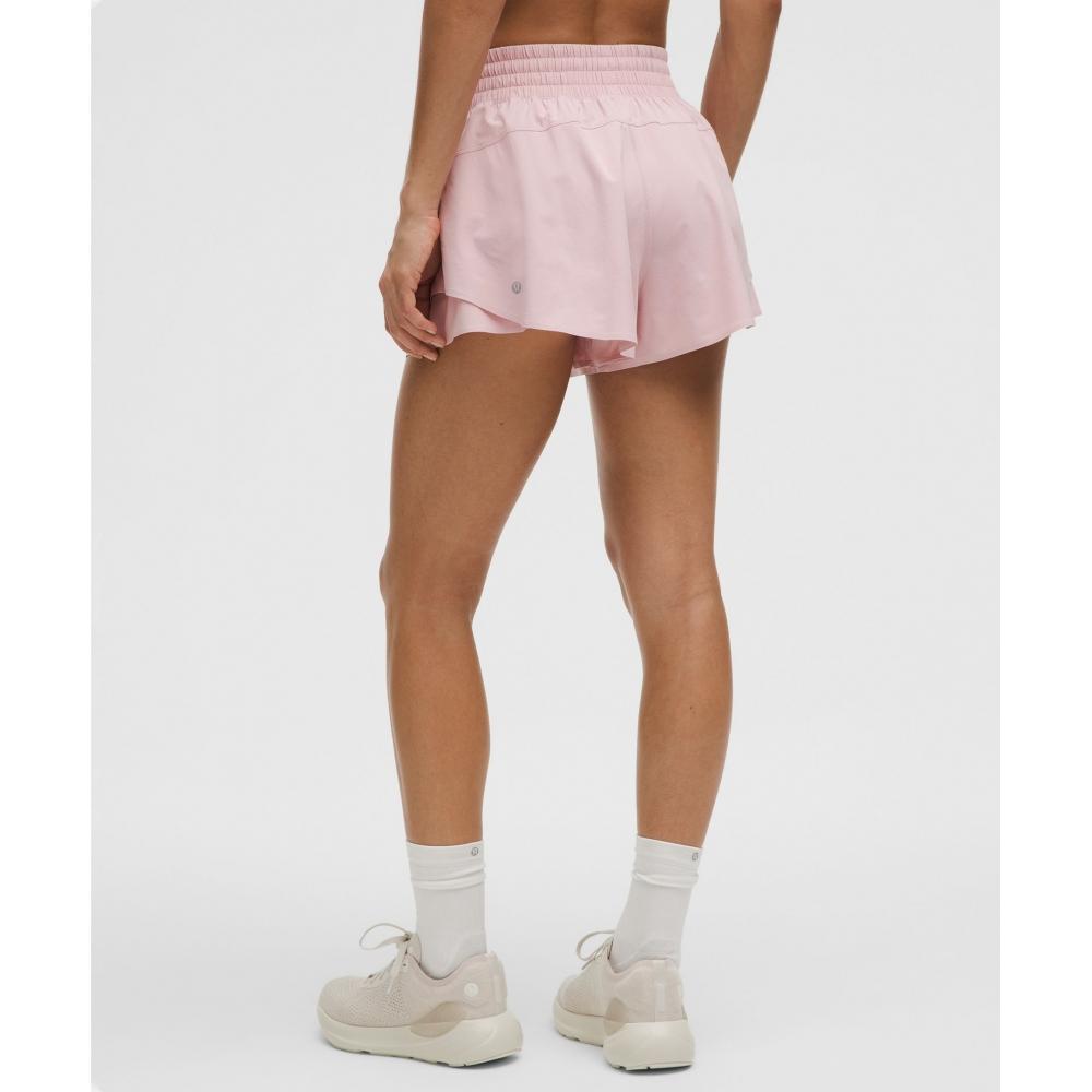 Lululemon Běžecké kraťasy Shake It Out High Rise 2.5 Pink Haze