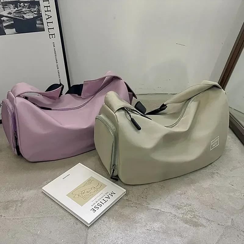 Large Capacity Separation Sports Bags Dry Wet Portable Gym Bags Adjustable Shoulder Strap Fitness  Backpack For Men Women