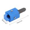 Woodworking Right Angle Corner Chisel Square Recessed Hinge Door Lock Recess Corner Wood Chiseling Tool Blue
