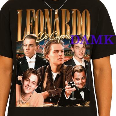 Leonardo DiCaprio Shirt, Leonardo DiCaprio Fan T-shirt, Leonardo DiCaprio Merch Gift, Leonardo DiCaprio T-shirt, Leonardo Di Caprio Tees