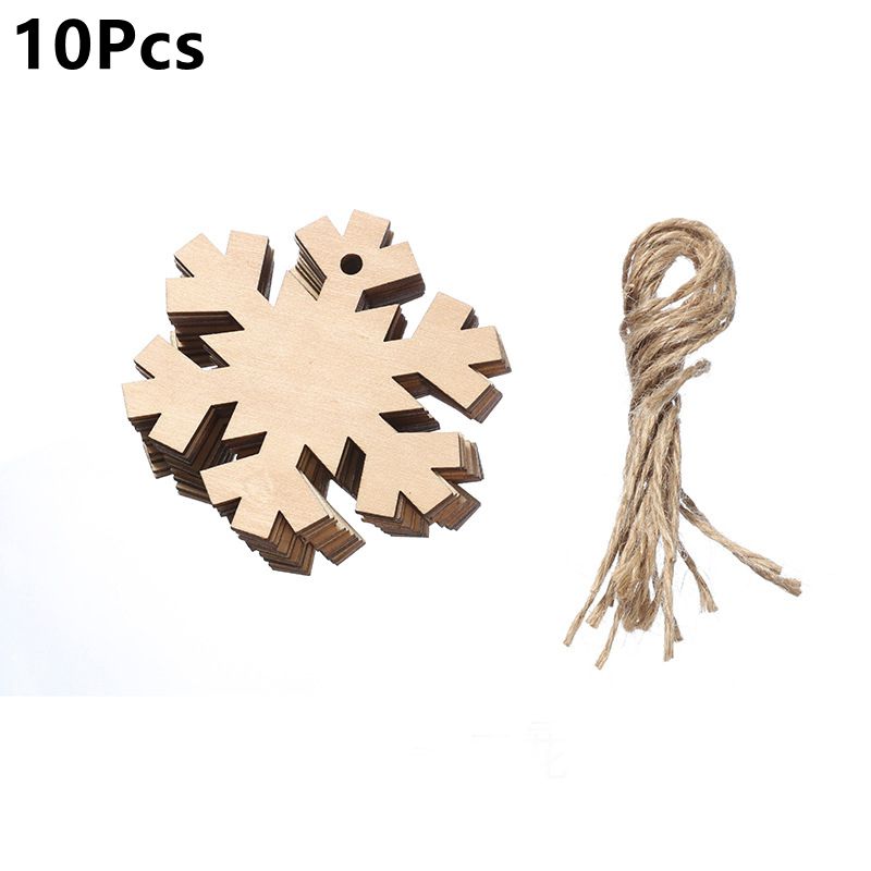 Christmas Decoration Wooden Pendant Hanging Christmas Tree Ornament DIY for Home Room Decor New Year 2026 Party Gift Accessory