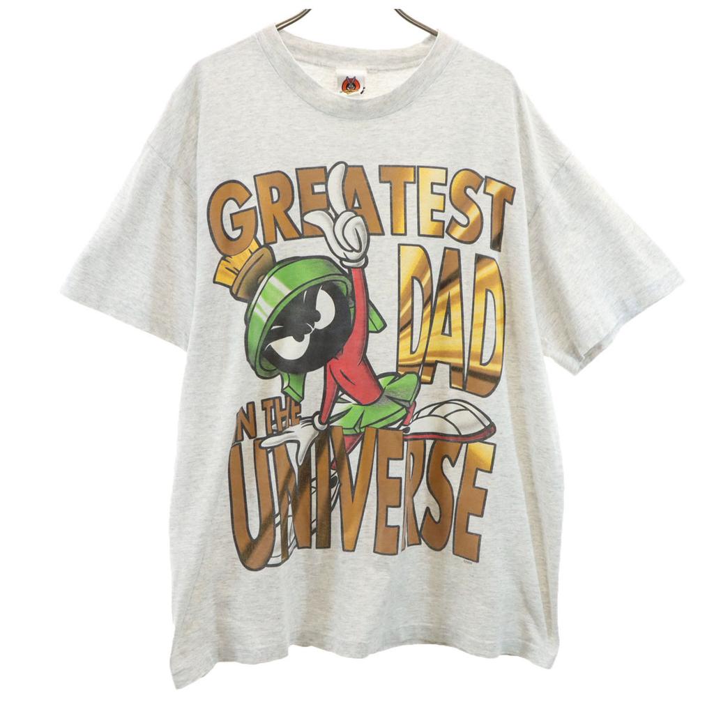 LOONEY TUNES 90s Old Marvin the Martian Short sleeve T-shirt Men's Used