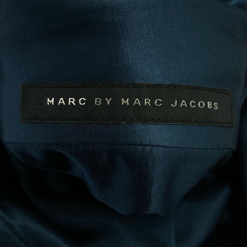 Marc by Marc Jacobs Reversible Stainless Collar Coat Blue X Navy Women Used
