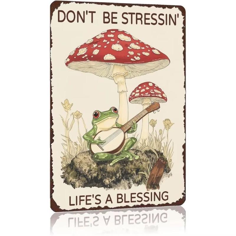 Tin Sign Retro Metal Plaque Painting Wall Decor 20x30cm