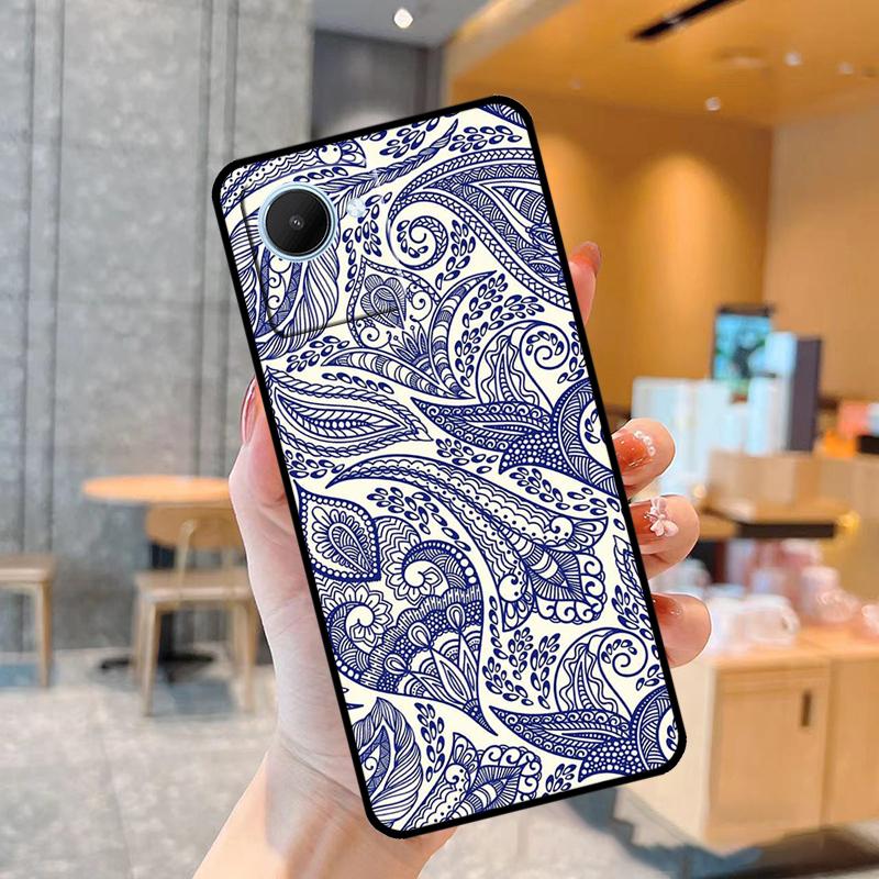 

Чехол с индийским узором Мандала для Realme C55 C33 C31 C35 C30 C11 C15 C25s C21Y GT Neo 5 3T 2T 8 9 10 11 Pro Plus Realme GT Neo 3T