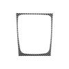 Carbon Fiber Car Center Console Navigation Screen Trim Frame Decoration Sticker For LEXUS GS 2006-2011 Interior Accessories