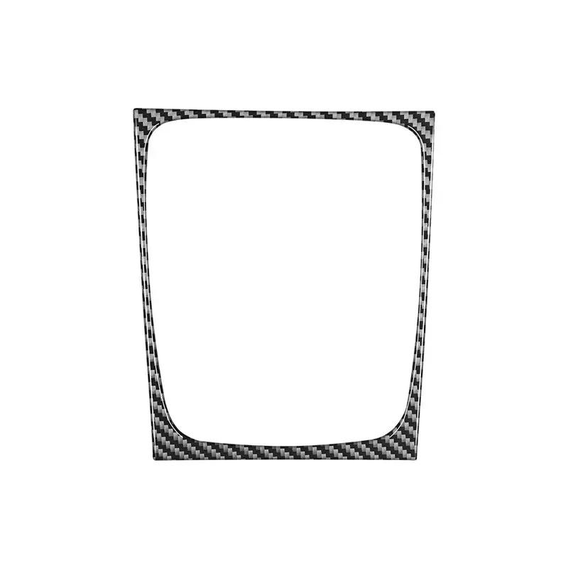 Carbon Fiber Car Center Console Navigation Screen Trim Frame Decoration Sticker For LEXUS GS 2006-2011 Interior Accessories