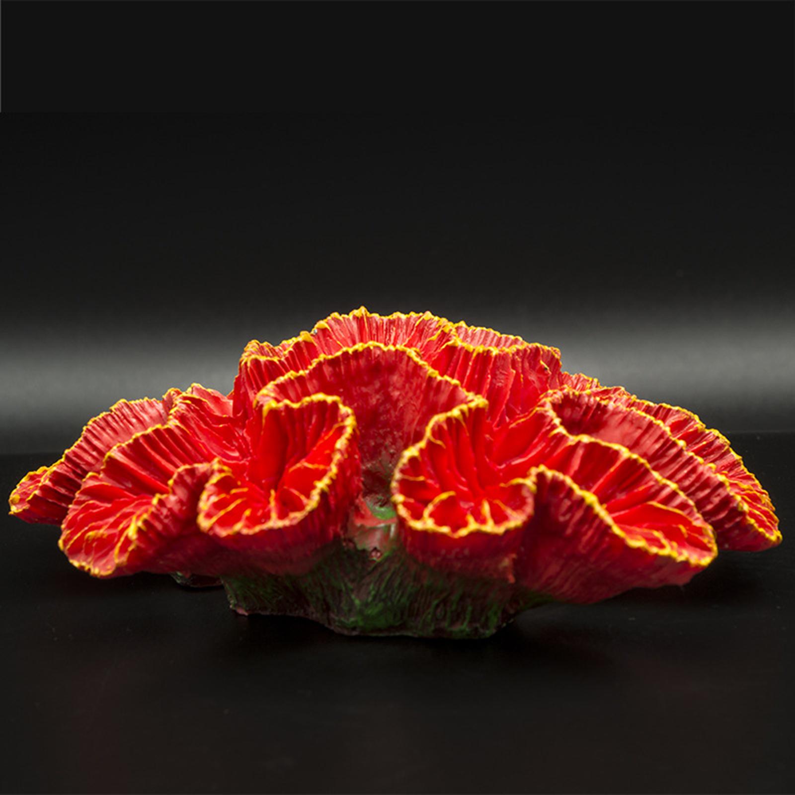 

Искусственные кораллы Моделирование Домашние товары Растения Товары для аквариума из смолы Декор из кораллов Морской аквариум Ландшафтный дизайн красный