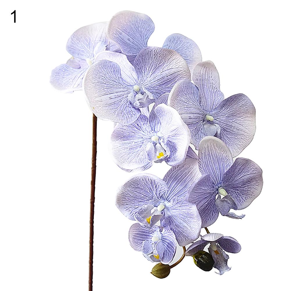1ks Umělá květina Butterfly Orchid Živá zahrada DIY Party Svatební výzdoba Vánoční ozdoba