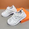 Paris Strap Platform Dad Shoes Women's Shoes 2025 Summer New Small Man Height Increase Super Good-looking Mesh Forrest Gump Shoes