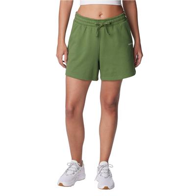 Trek French Terry Wmns Shorts, Grüne Shorts für Damen