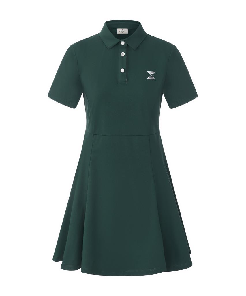 I Parka Olive Short Sleeve Dress