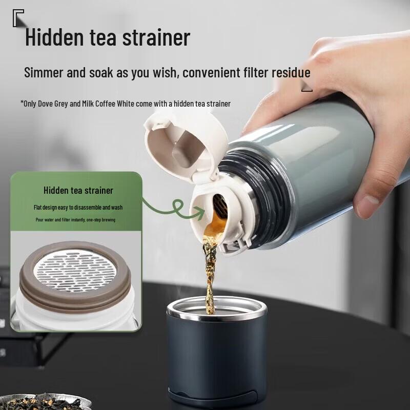 SUPOR 316L Stainless Steel Insulated Travel Mug