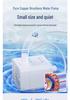 Ultra-Leise Smarte Pumpe: Automatischer Start/Stopp, Trockenlaufschutz, Automatische Abschaltung bei Wassermangel, USB-Entwässerung, Ideal für Klimaanlagen.
