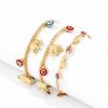 Hot Sale Bohemian Wind Devil's Eye Baby Elephant Copper Bracelet Female Cartoon Fun Jewelry Holiday Jewelry