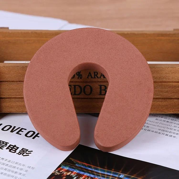 2Pcs Safety Door Stopper Eva Anti-Pinch Door Block For Newborn Furniture Protection Card Door Stopper Security Foam Door Stopper
